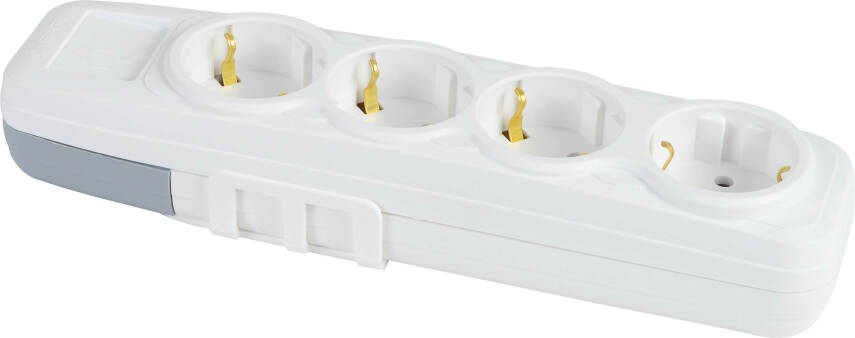 4'LÜ ANAHTARLI GRUP PRİZ KLEMENSLİ - 1