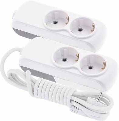 2'Lİ GRUP PRİZ ÇOCUK KORUMALI 1 METRE 