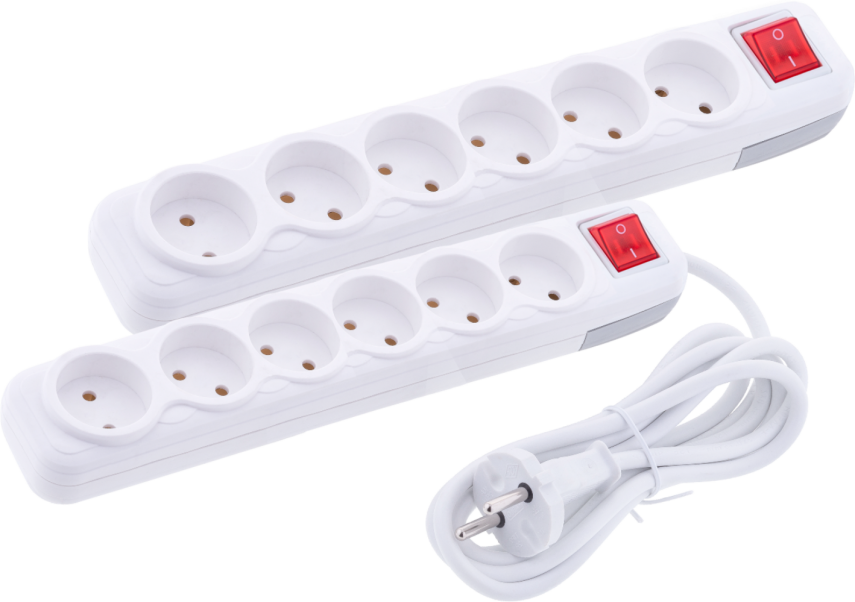 6'LI ANAHTARLI GRUP PRİZ 2 METRE - 2