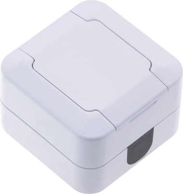 Sıva Üstü Nemliyer Topraklı Priz Kapaklı IP44